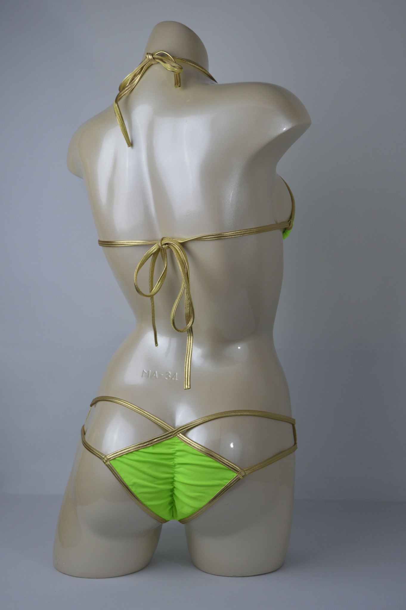 Neon Green & Gold Viper