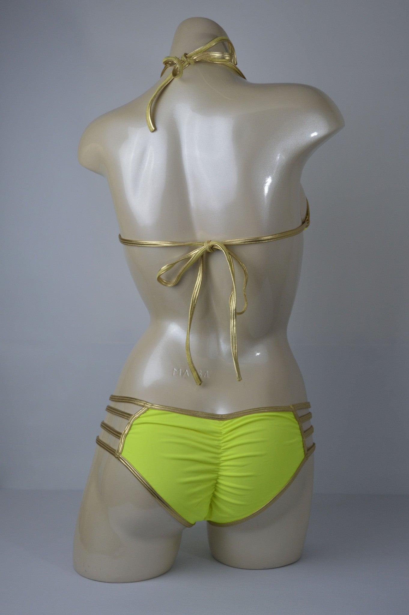 Neon Yellow & Gold Bands