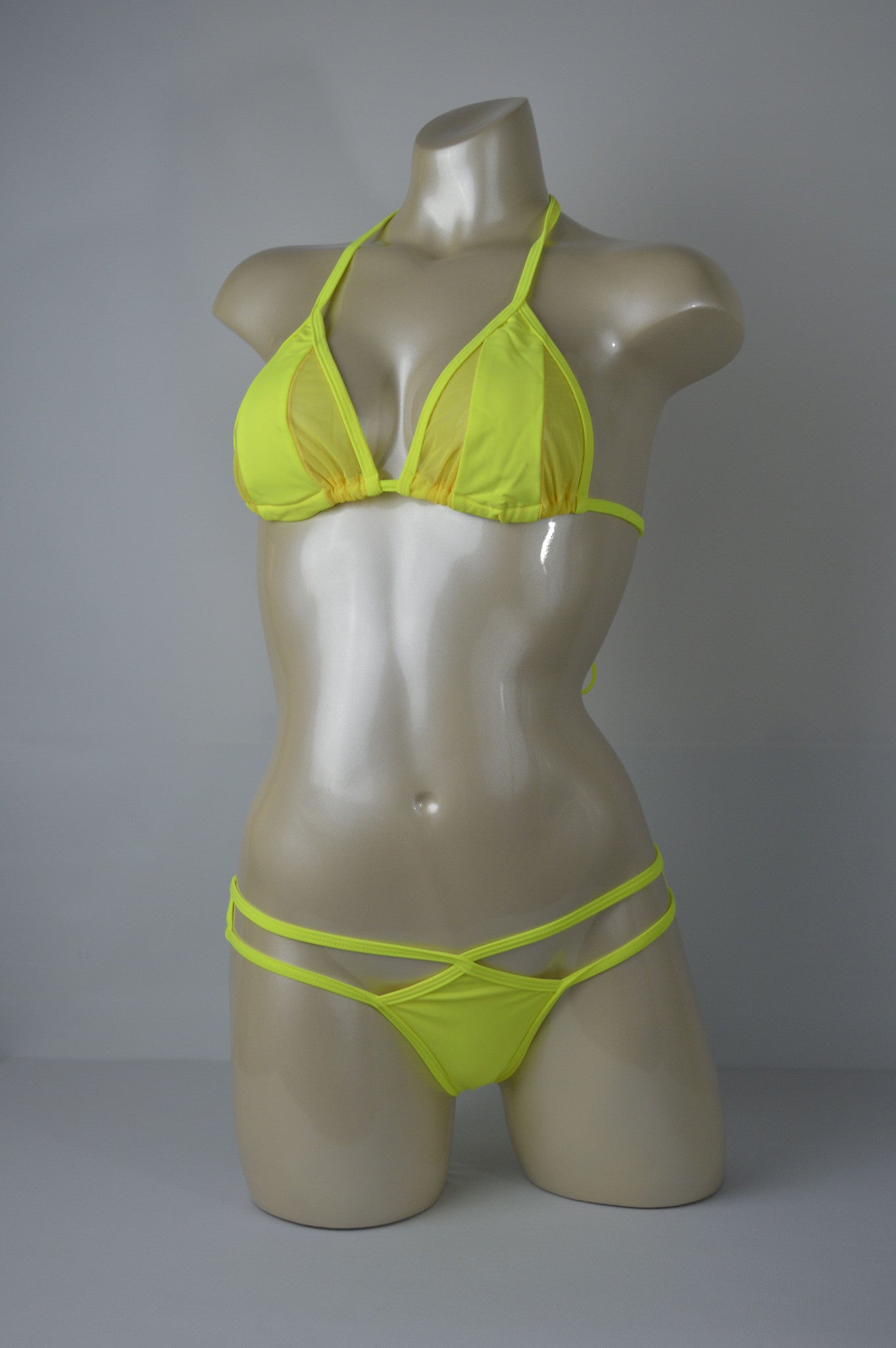 Solid Mesh Neon Yellow Viper