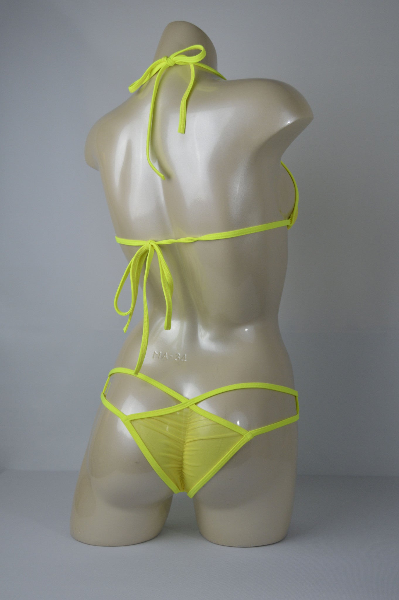 Solid Mesh Neon Yellow Viper