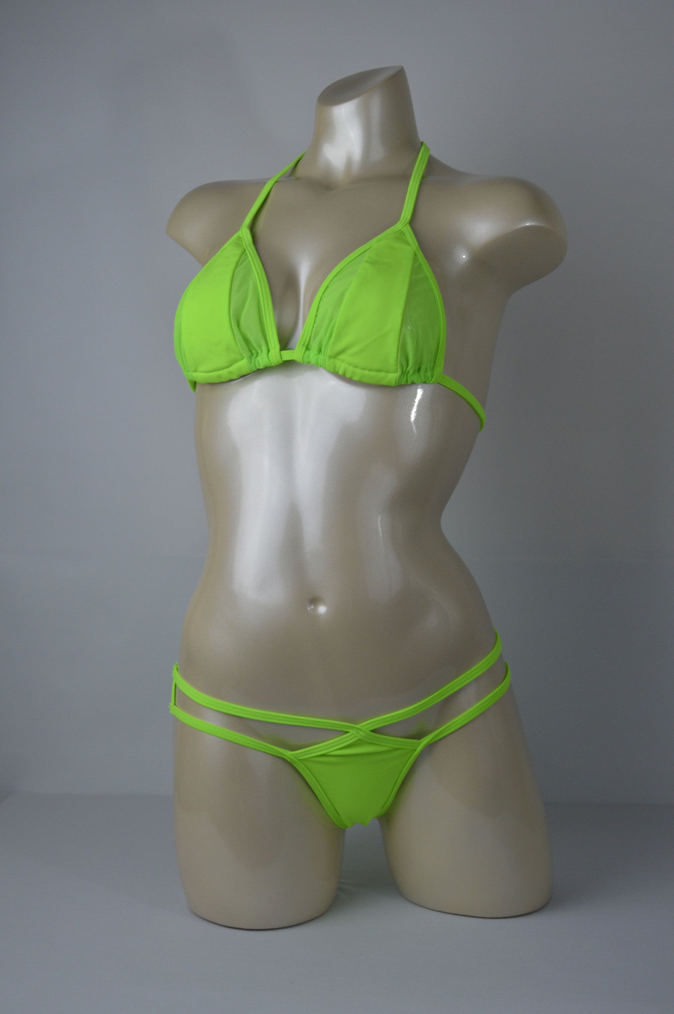 Solid Mesh Neon Green Viper