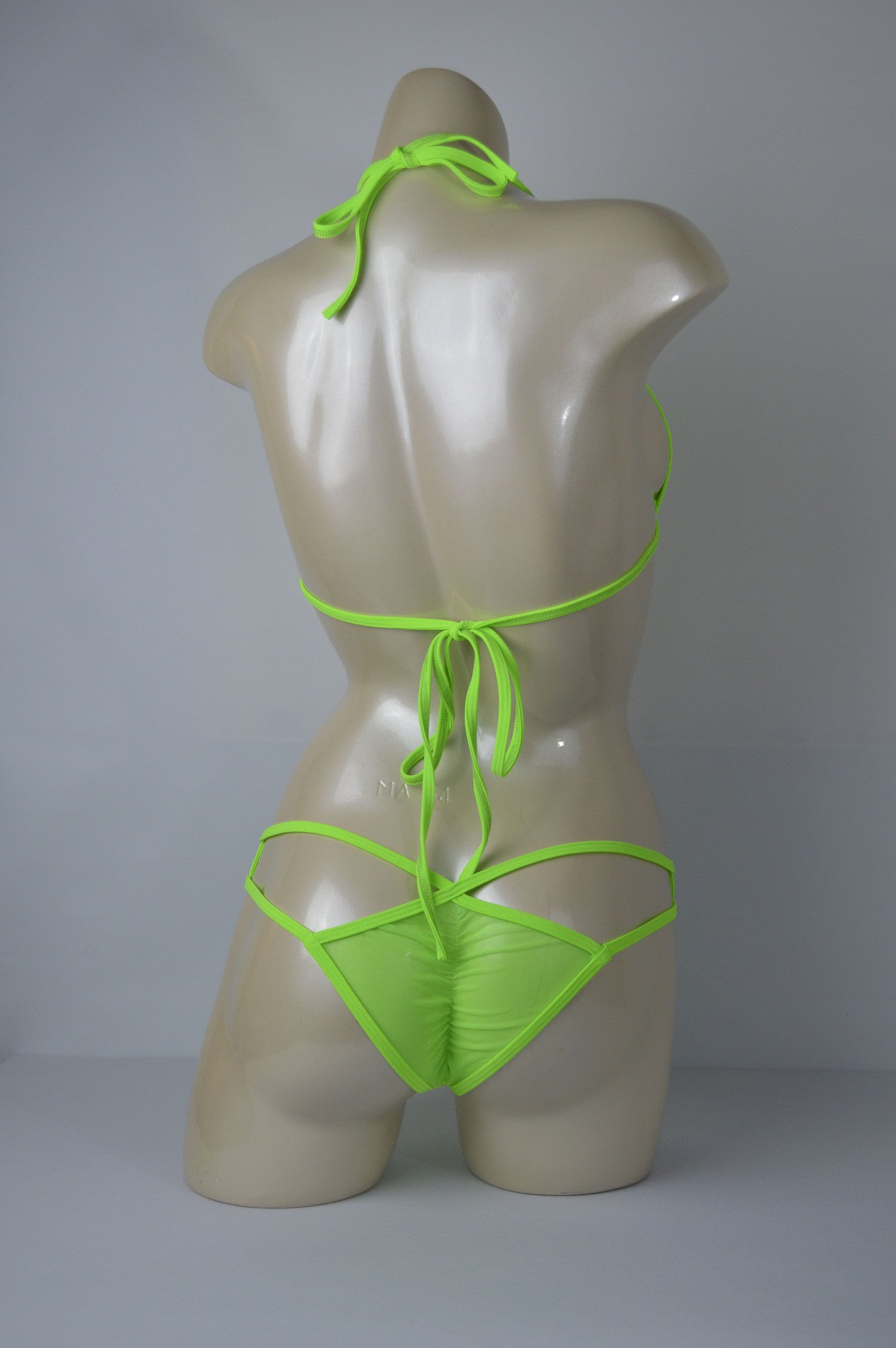 Solid Mesh Neon Green Viper